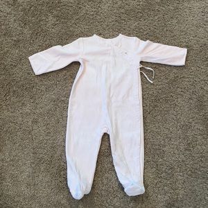 Janie and Jack 1 piece footed outfit